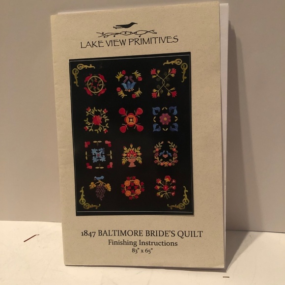 Twelve LAKE VIEW PRIMATIVES quilt patterns. All intact and ready for you to use - Picture 13 of 14